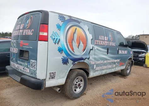 2025 GMC Savana Cargo Rwd 2500 Regular Wheelbase Work Van z USA, uszkodzony, nr VIN 1GTW7AF77S1140592